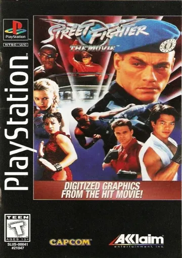 Street Fighter - The Movie (US) box cover front